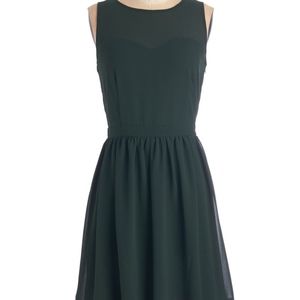 Dark Green Dress from Modcloth